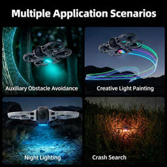 Para DJI Avata 360 RCSTQ RGB Luz inferior LED 3