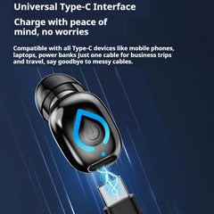 Auriculares Bluetooth intrauditivos V08 Mini Button