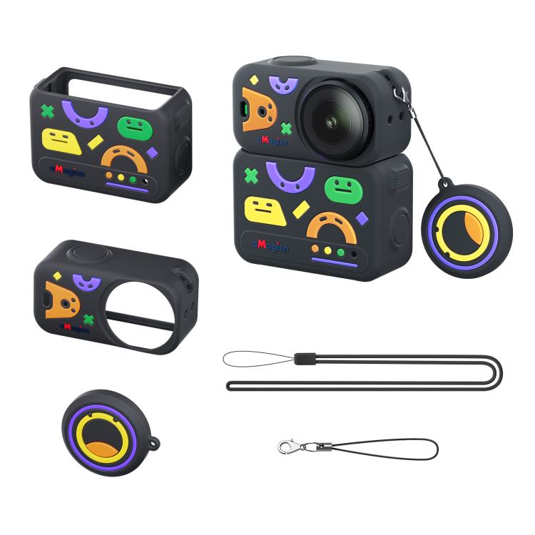 Funda de silicona con estampado divertido aMagisn para DJI Osmo Nano