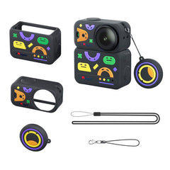Funda de silicona con estampado divertido aMagisn para DJI Osmo Nano