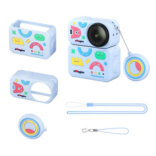 Funda de silicona con estampado divertido aMagisn para DJI Osmo Nano