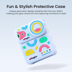 Funda de silicona con estampado divertido aMagisn para DJI Osmo Nano
