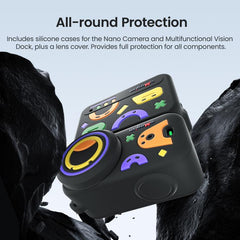Funda de silicona con estampado divertido aMagisn para DJI Osmo Nano