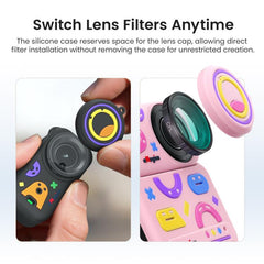 Funda de silicona con estampado divertido aMagisn para DJI Osmo Nano