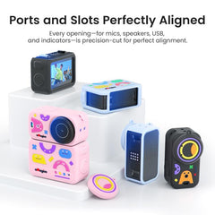 Funda de silicona con estampado divertido aMagisn para DJI Osmo Nano