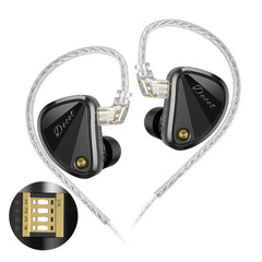 Auriculares con cable KZ Decet de 3,5 mm, 10...