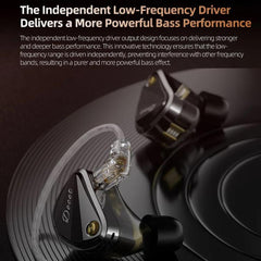 Auriculares con cable KZ Decet de 3,5 mm, 10...