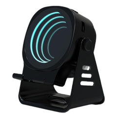 Altavoz inalámbrico por inducción con soporte para teléfono