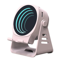 Altavoz inalámbrico por inducción con soporte para teléfono