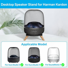 Soporte acrílico para altavoces Harman Kardon Aura Studio 3/4