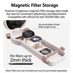 For DJI Osmo Pocket 4 TELESIN DisAdv Case