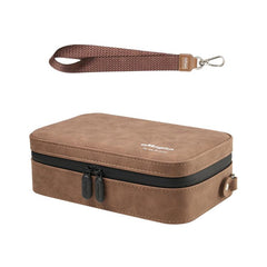 aMagisn Nubuck Leather Action Camera Carrying Case