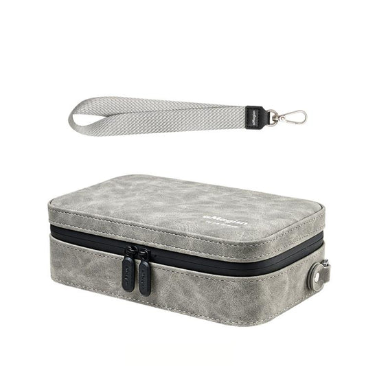 aMagisn Nubuck Leather Action Camera Carrying Case
