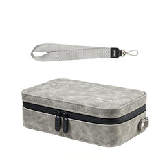 aMagisn Nubuck Leather Action Camera Carrying Case