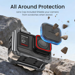 For Insta360 Ace Pro 2 / Ace Pro Metal Camera Cage 2.0