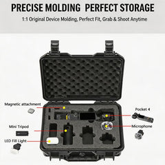 For DJI Osmo Pocket 4 Explosion-proof Hard Carrying Case