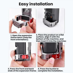 For DJI Osmo Pocket 4/3  Flymile Magnetic Frame Base