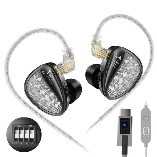 Auriculares con cable KZ-ZA12 de 1,2 m con a...