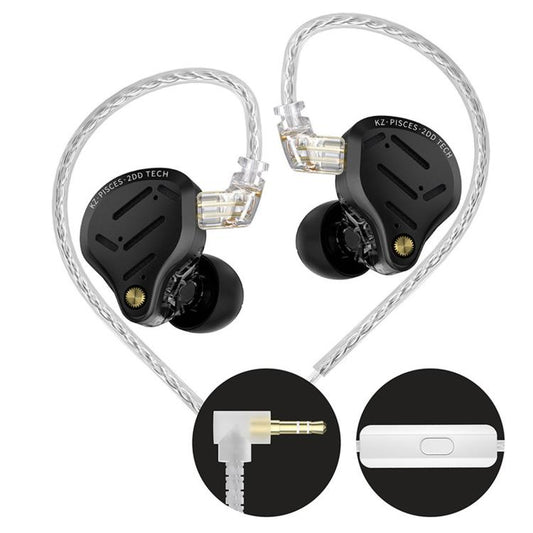 Auriculares con cable KZ Pisces de doble con...