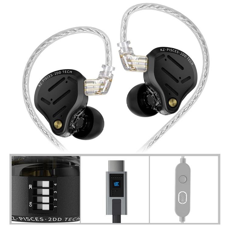Auriculares con cable KZ Pisces de doble con...