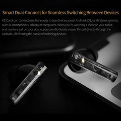 Auriculares Bluetooth KZ-Carol con cancelaci...