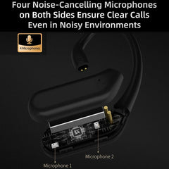 Auriculares inalámbricos HD Bluetooth 5.4 co...