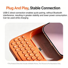 Funda magnética para teléfono AKKO con tecla...