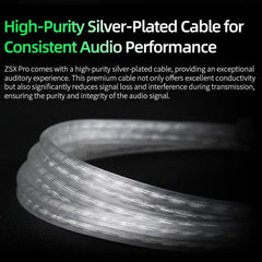 Auriculares con cable KZ ZSX PRO con control...