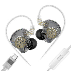 Auriculares con cable KZ-EDX Lite con contro...