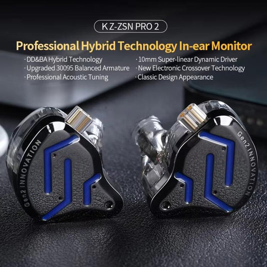 Auriculares intrauditivos con cable KZ-ZSN P...