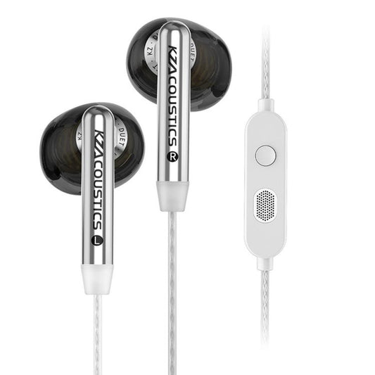 Auriculares con cable KZ-Duet de cuatro núcl...