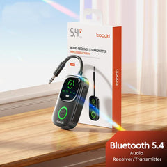 Adaptador de audio inalámbrico Bluetooth 5.4...