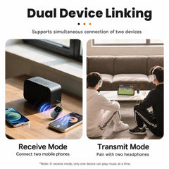 Adaptador de audio inalámbrico Bluetooth 5.4...