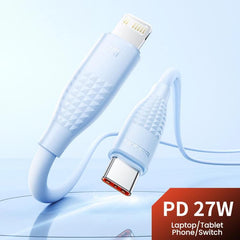 Cable Toocki PD de 27 W USB-C / Tipo-C a 8 pines