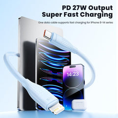 Cable Toocki PD de 27 W USB-C / Tipo-C a 8 pines