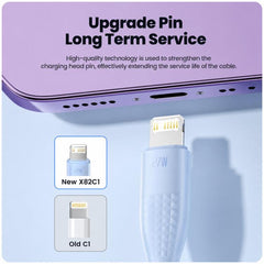 Cable Toocki PD de 27 W USB-C / Tipo-C a 8 pines