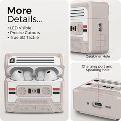 Funda retro de silicona AhaStyle JY29 con mo...