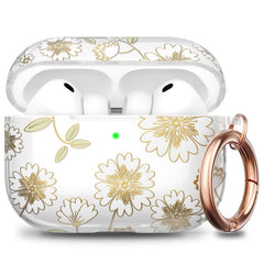 AhaStyle WE40 Clear Floral Case Hard TPU Pro...