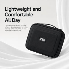 BUBM DRS Juego de 3 piezas de organizadores electrónicos y bolsas para cables de viaje