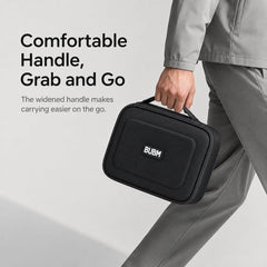 BUBM DRS Juego de 3 piezas de organizadores electrónicos y bolsas para cables de viaje
