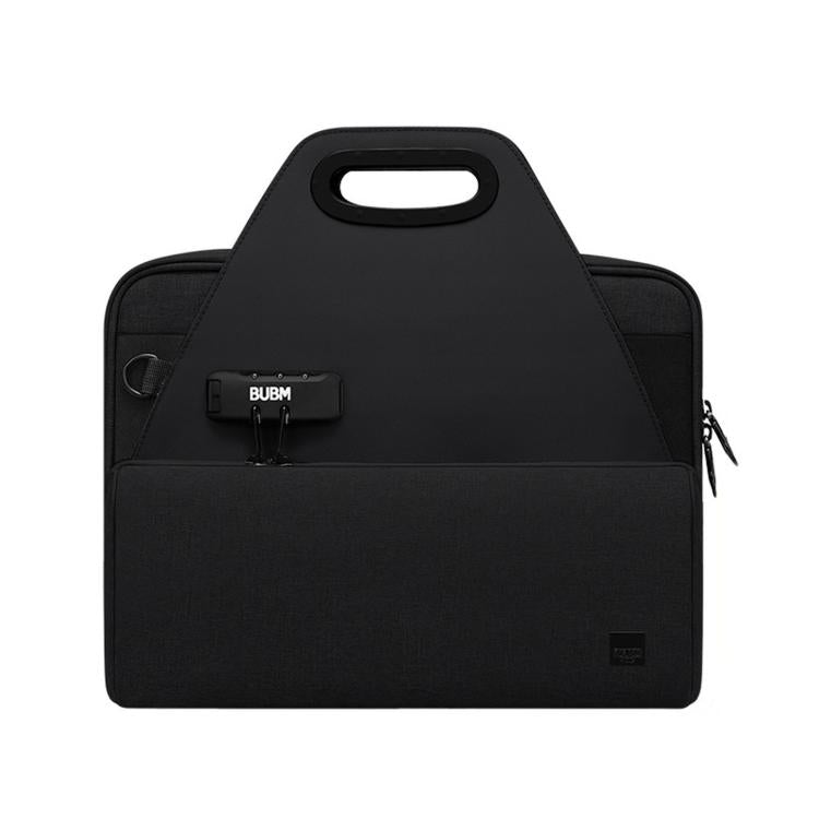 Estuche organizador de documentos con cerradura BUBM para archivadores y portafolios