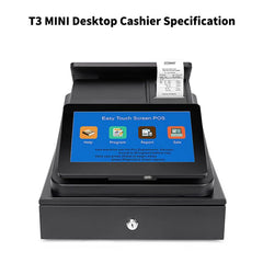 Caja registradora Yokoscan T3 con pantalla t...