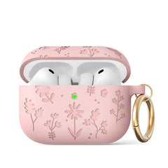 Funda de silicona floral AhaStyle WG186 para AirPods Pro 3