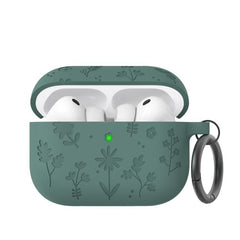 Funda de silicona floral AhaStyle WG186 para AirPods Pro 3