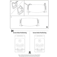 Soporte de pared universal para altavoces TX...