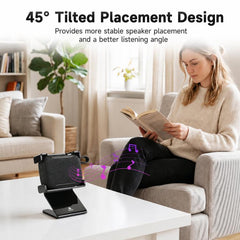 Soporte acrílico de escritorio TXEsign para altavoces JBL GO 5 / 4 / 3