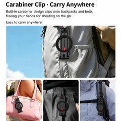 Flymile Magnetic Mobile Phone Tripod Folding Extendable Clip