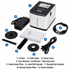 Xprinter XP-T271U Cloud Tag Wifi Thermal Lab...