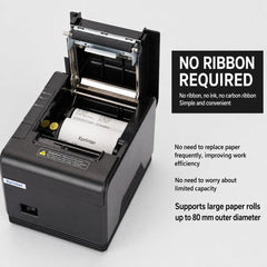 Xprinter XP-Q200 USB+Lan Port Thermal Receip...