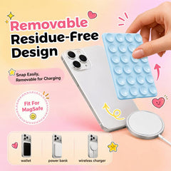 AhaStyle WG221 Magnetic Silicone Suction Cup Phone Mount